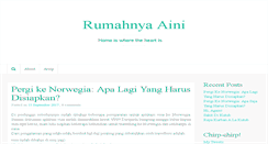 Desktop Screenshot of aini.rumahatiku.com