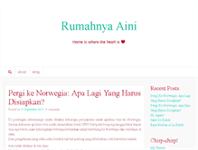 Tablet Screenshot of aini.rumahatiku.com